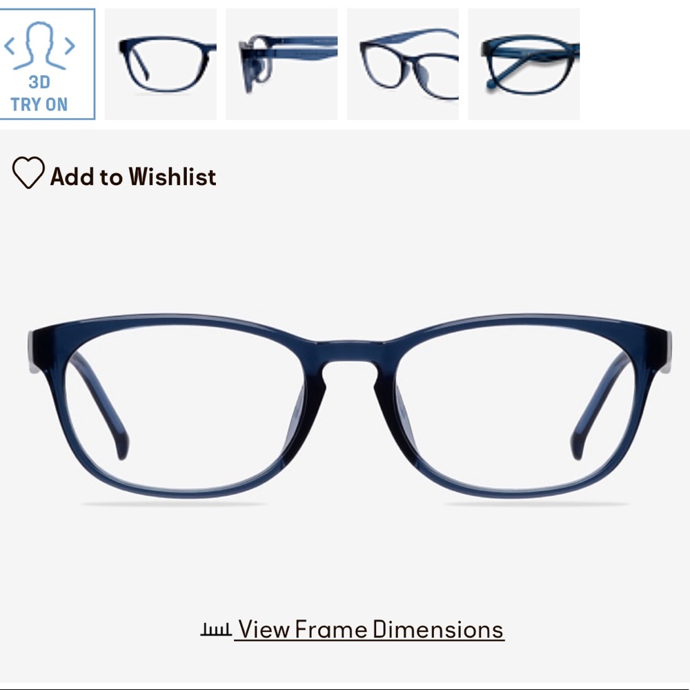Blue light glasses